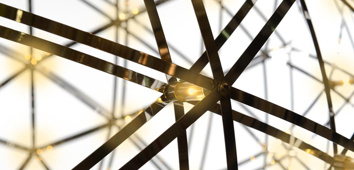 Люстра Moooi 3D Sphere Yellow lamp L