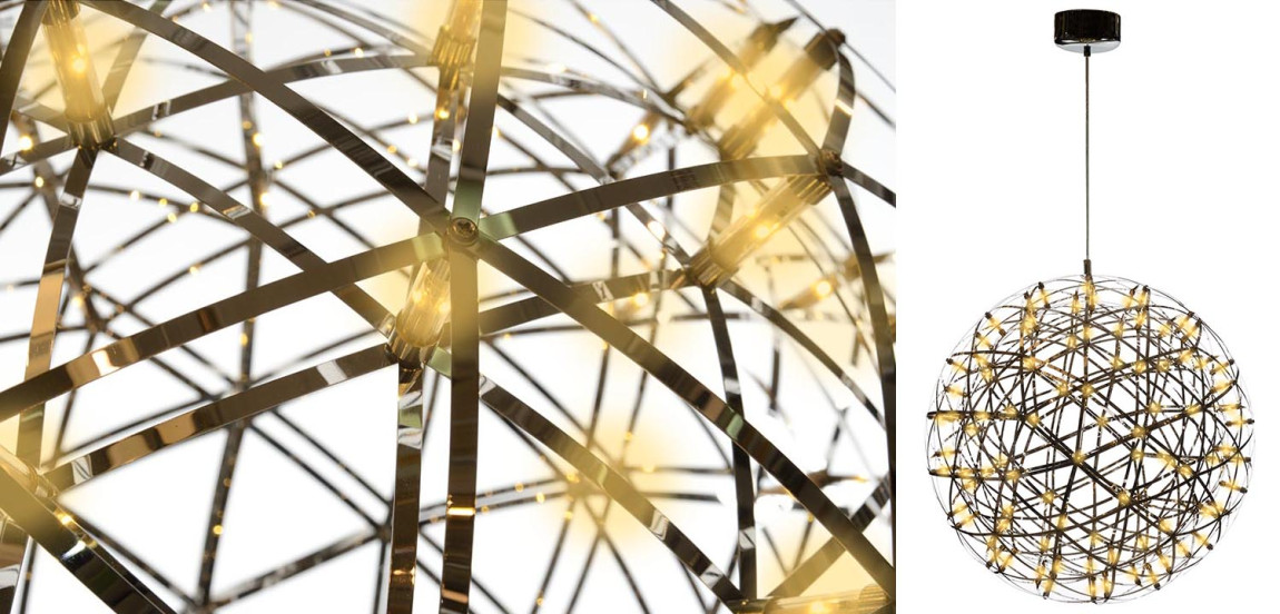 Люстра Moooi 3D Sphere Yellow lamp M