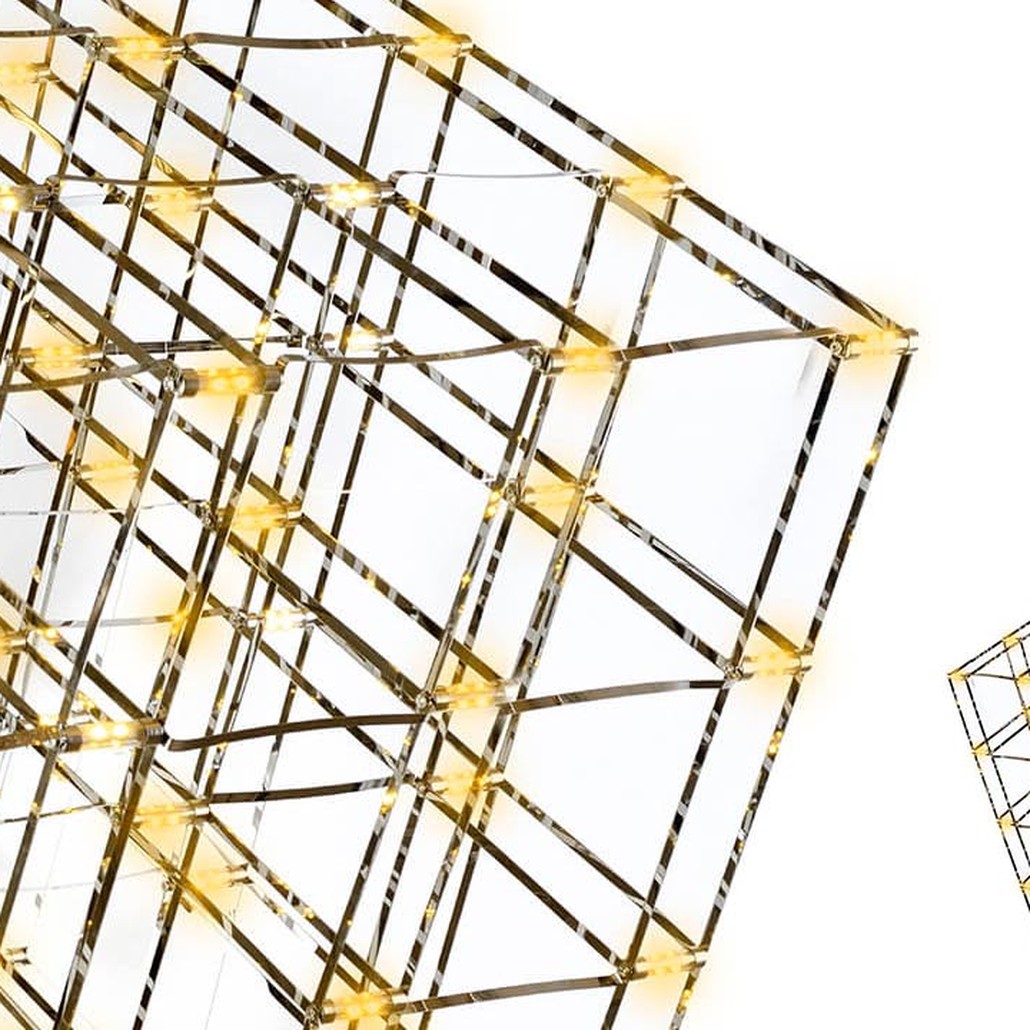 Люстра Moooi Tesseract Yellow lamp L