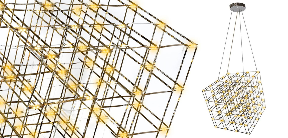 Люстра Moooi Tesseract Yellow lamp L