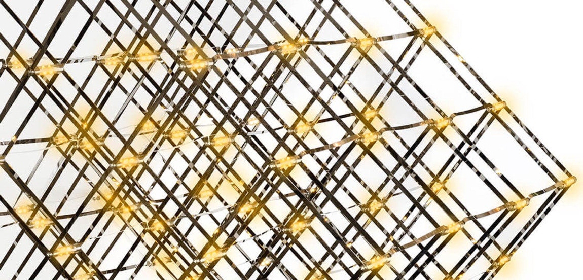 Люстра Moooi Tesseract Yellow lamp L