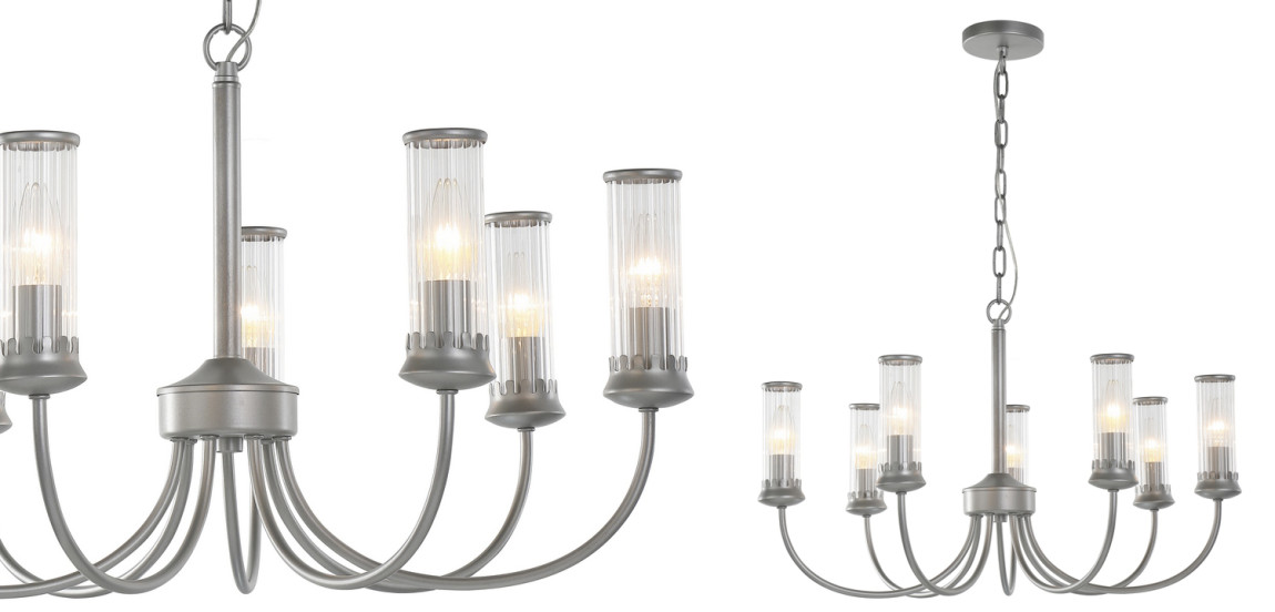 Люстра Morgane Chandelier silver 66