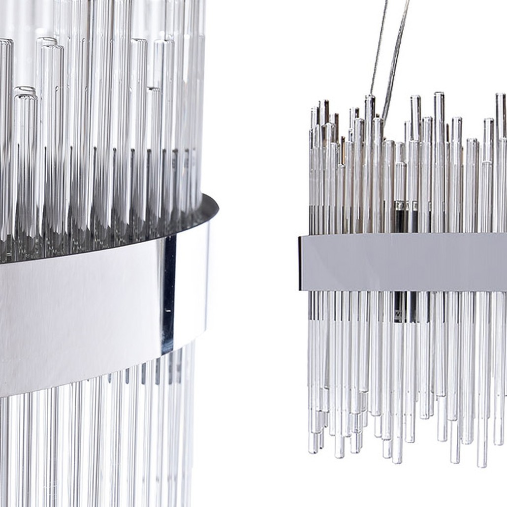 Люстра Nembus Chandelier 60 chrome