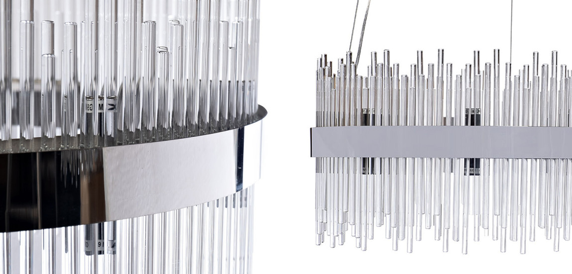 Люстра Nembus Chandelier 60 chrome