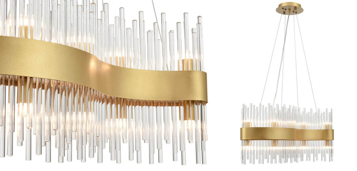 Люстра Nembus Chandelier 60 gold
