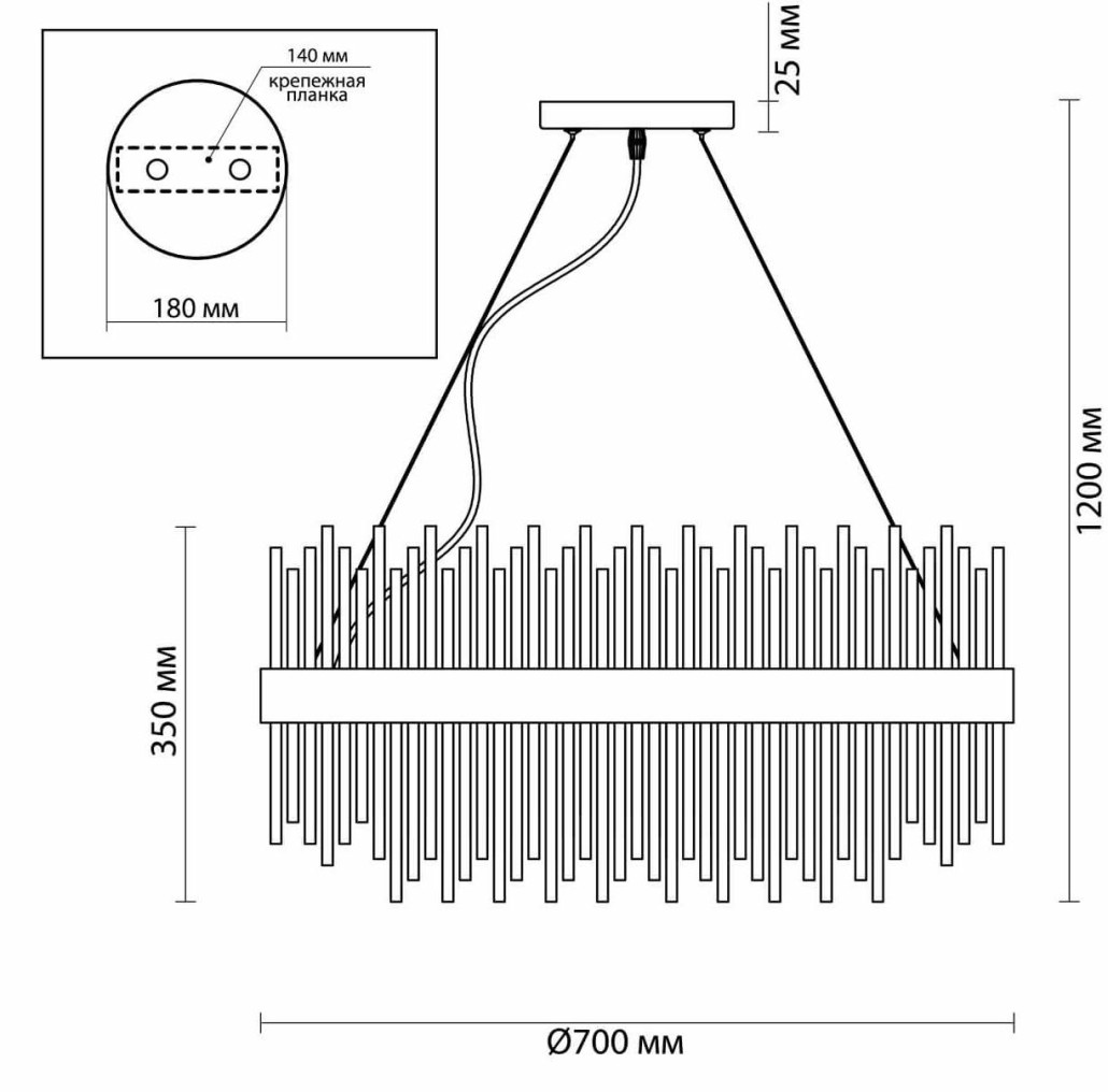 Люстра Nembus Lynn Chandelier