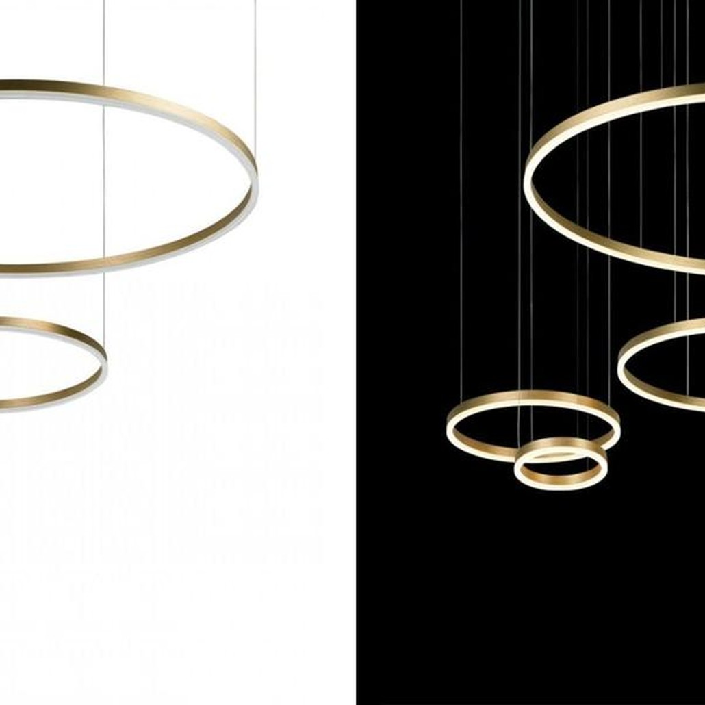 Люстра Neo Circles Gold II