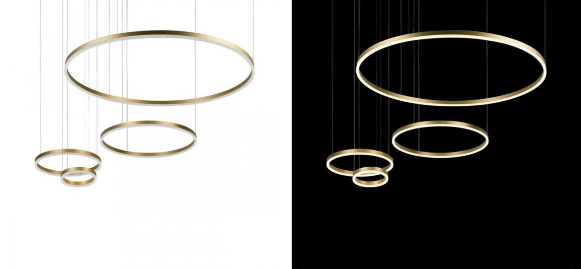 Люстра Neo Circles Gold II
