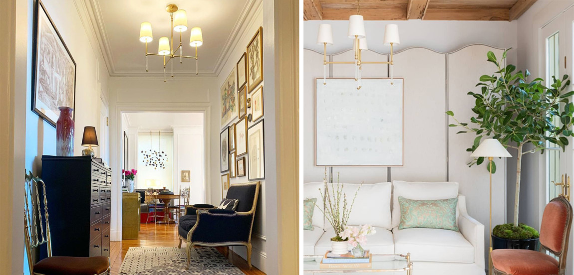 Люстра Nicoleta Gold Chandelier