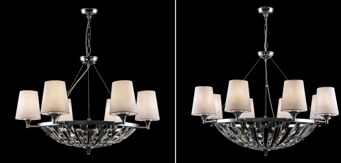 Люстра Odarnat Chandelier chrome