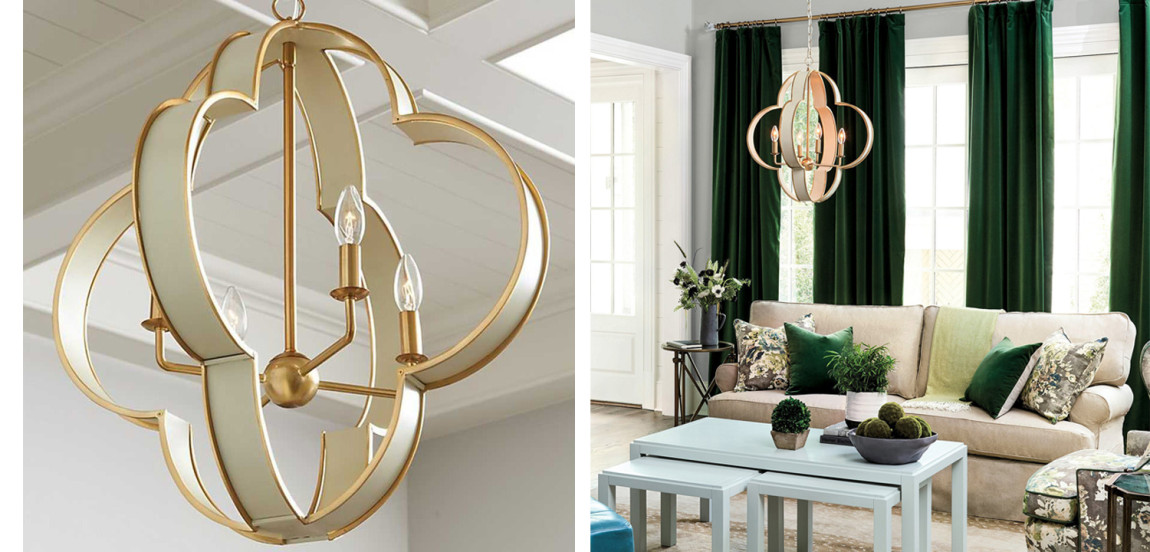 Люстра Odilger Quatrefoil Chandelier