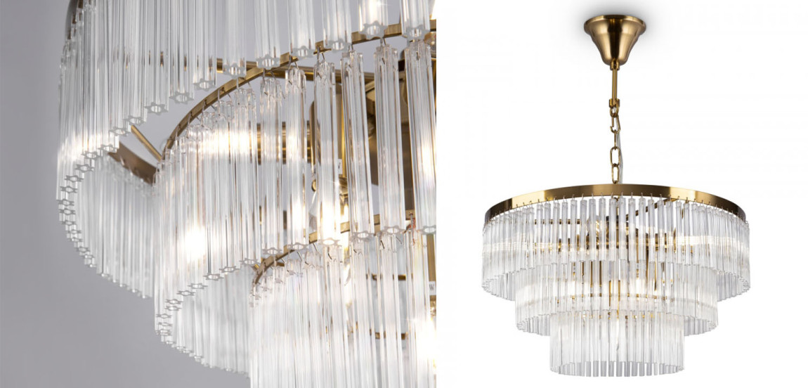 Люстра Olimpa Chandelier brass 47