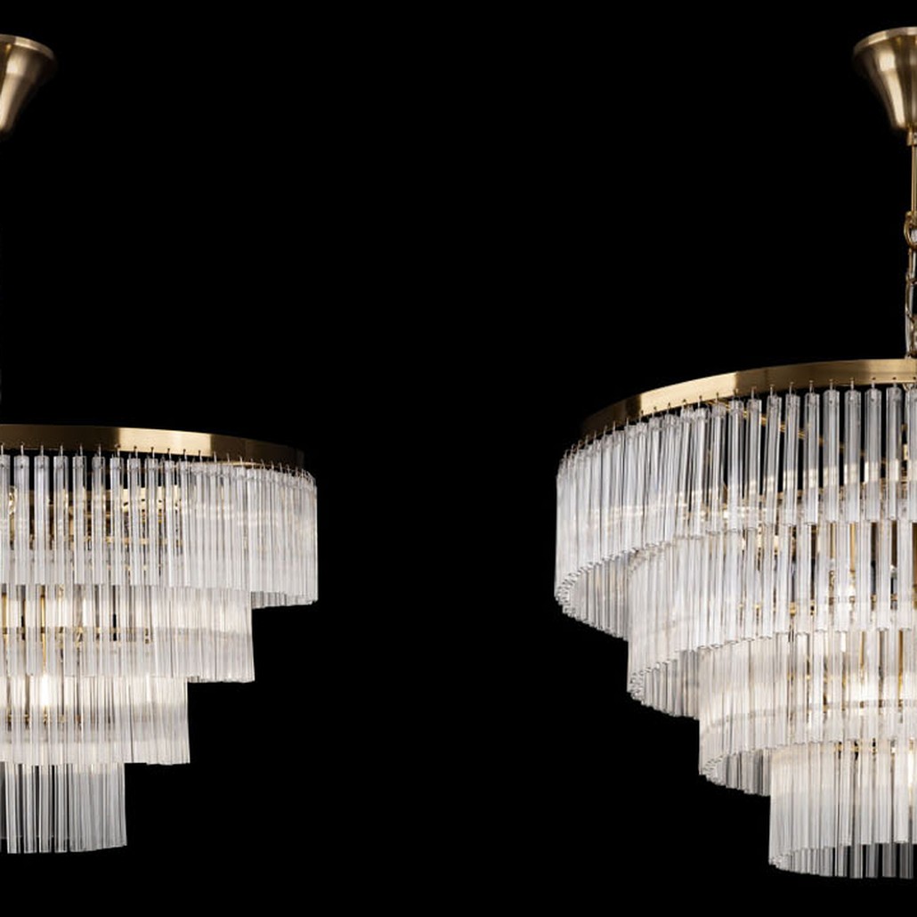 Люстра Olimpa Chandelier brass 59