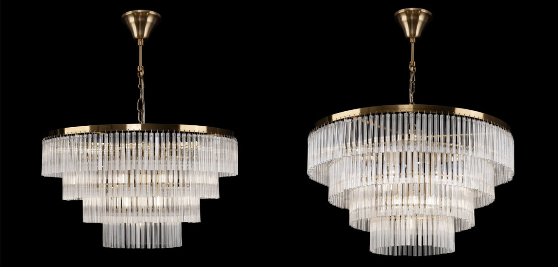 Люстра Olimpa Chandelier brass 59