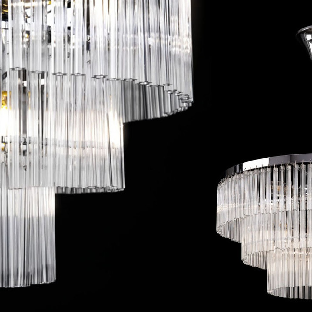 Люстра Olimpa Chandelier chrome 47