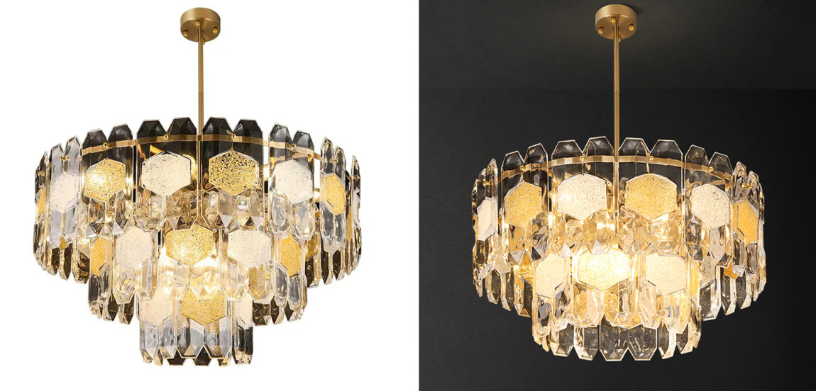 Люстра Oswalda Round Chandelier