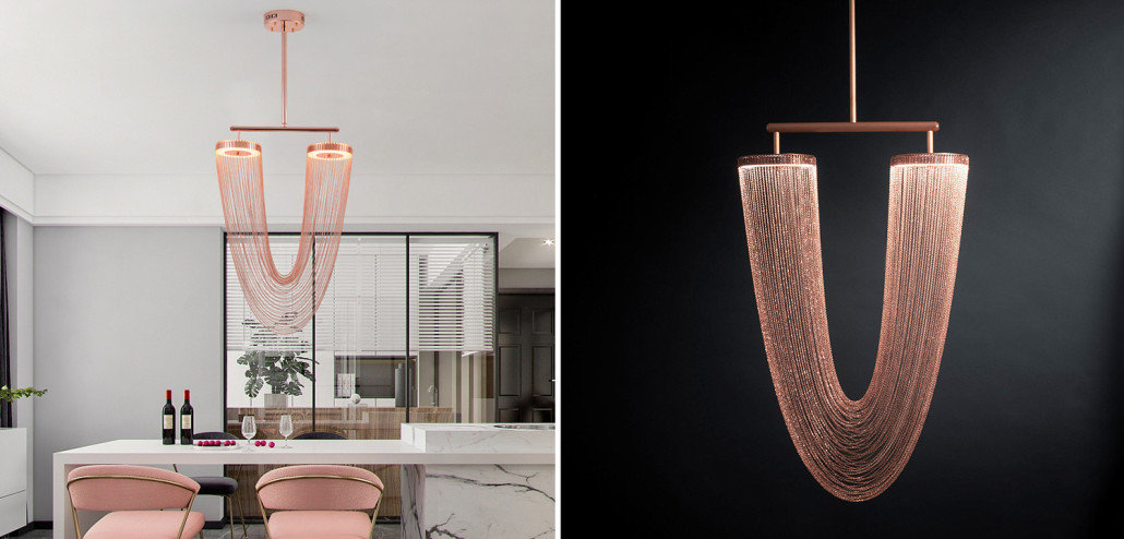 Люстра Otero Copper Larose Guyon