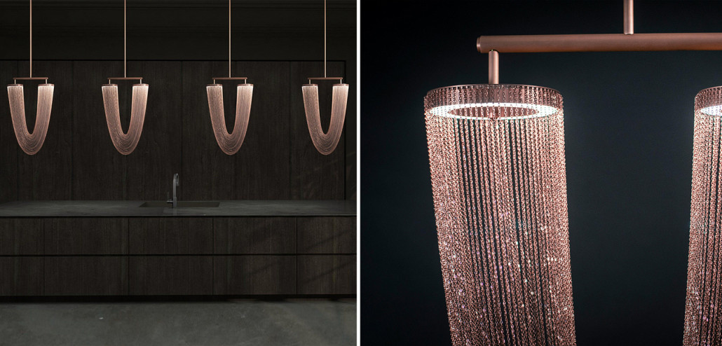 Люстра Otero Copper Larose Guyon