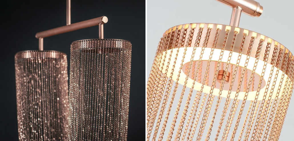 Люстра Otero Copper Larose Guyon