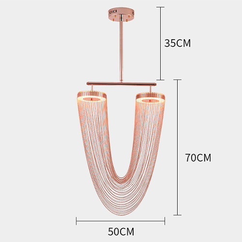 Люстра Otero Copper Larose Guyon
