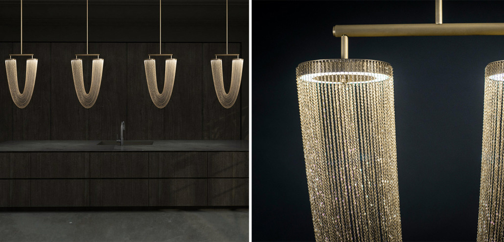 Люстра Otero Gold Larose Guyon