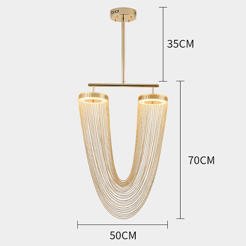 Люстра Otero Gold Larose Guyon