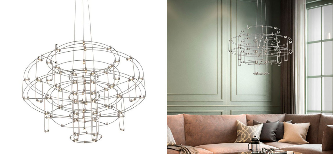 Люстра Physics lamp