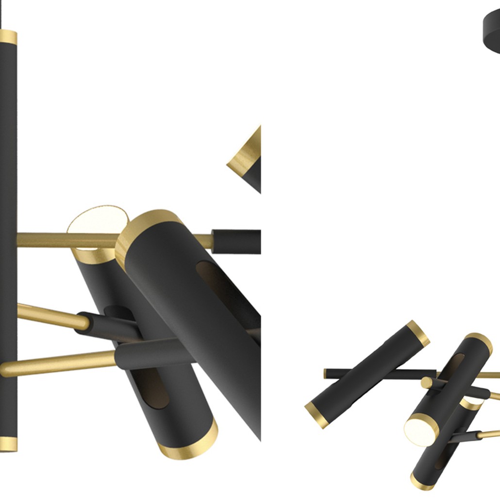 Люстра Rainer Chandelier black