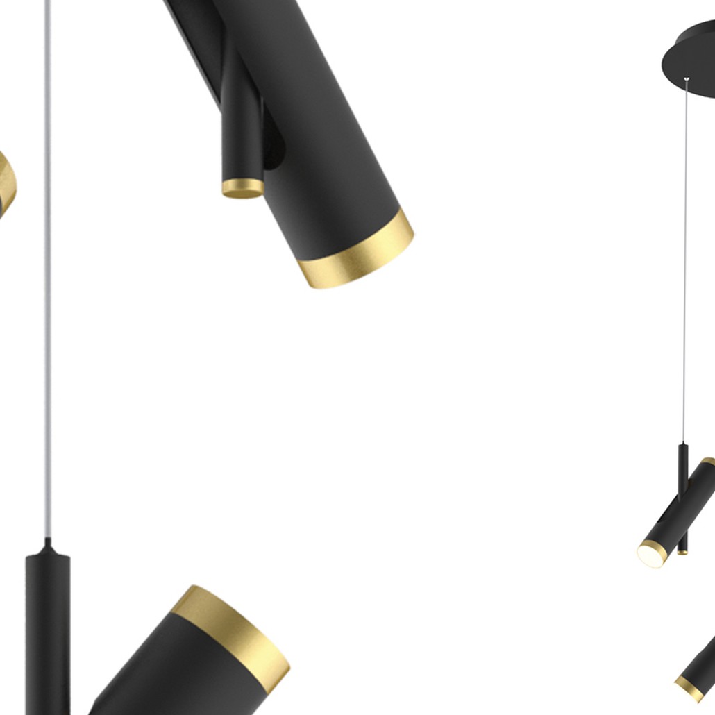 Люстра Rainer Chandelier Trio black