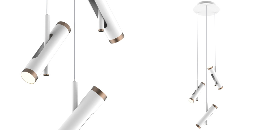 Люстра Rainer Chandelier Trio white