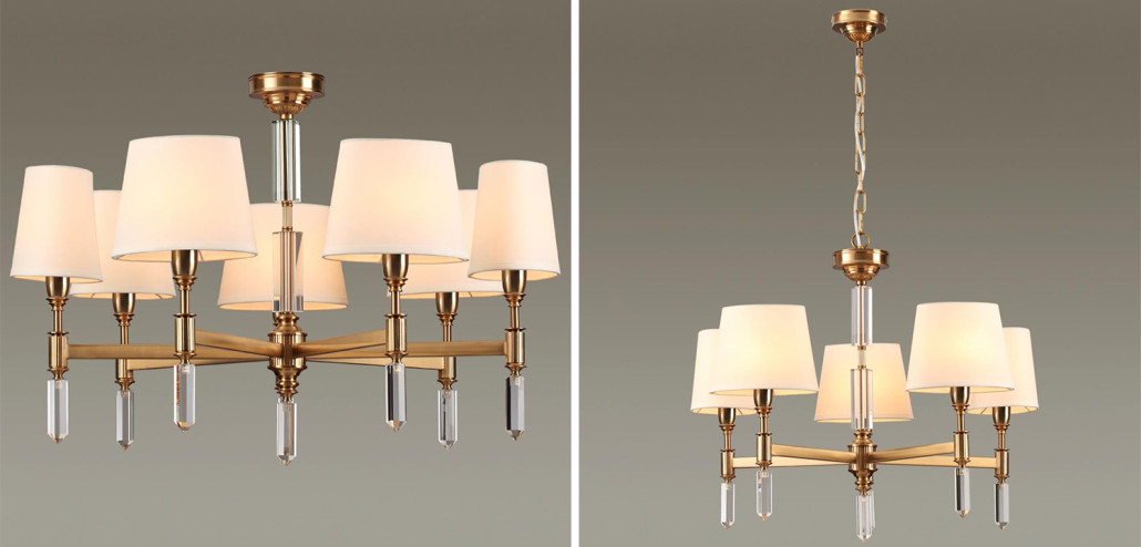 Люстра Ramona White Chandelier