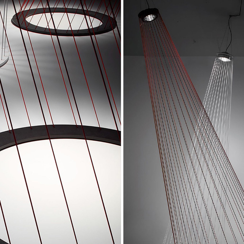 Люстра Ray Light Threads Object Lighting