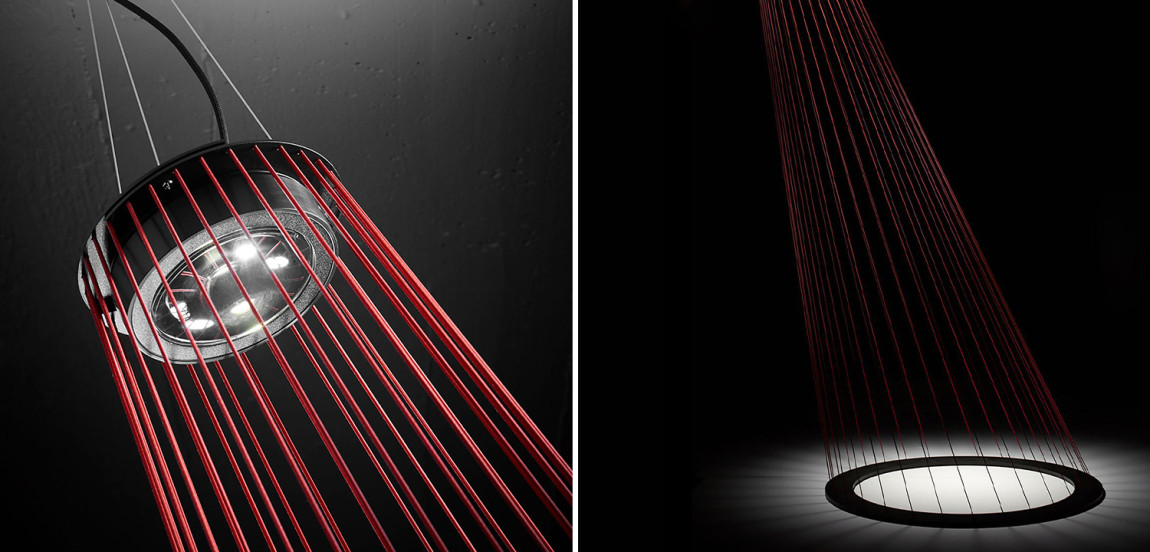 Люстра Ray Light Threads Object Lighting