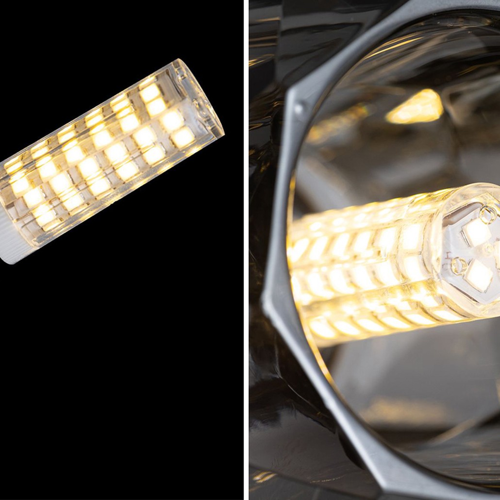 Люстра Boule De Cristal smoky 18