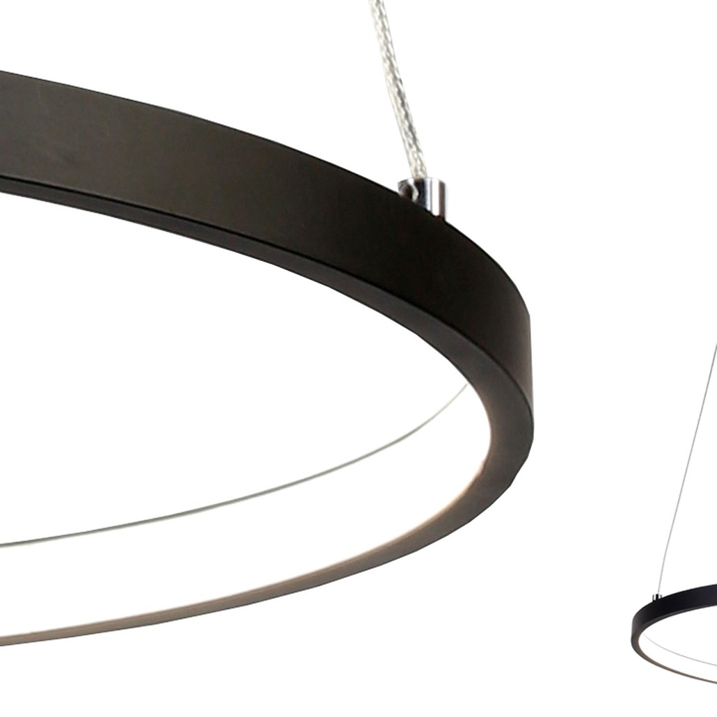 Люстра Ring Horizontal black