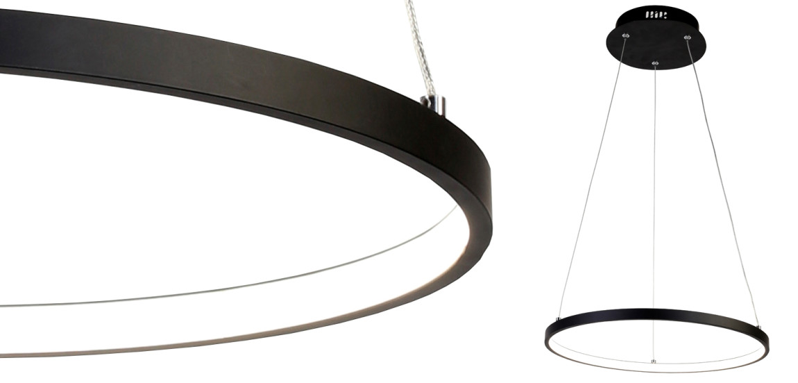 Люстра Ring Horizontal black