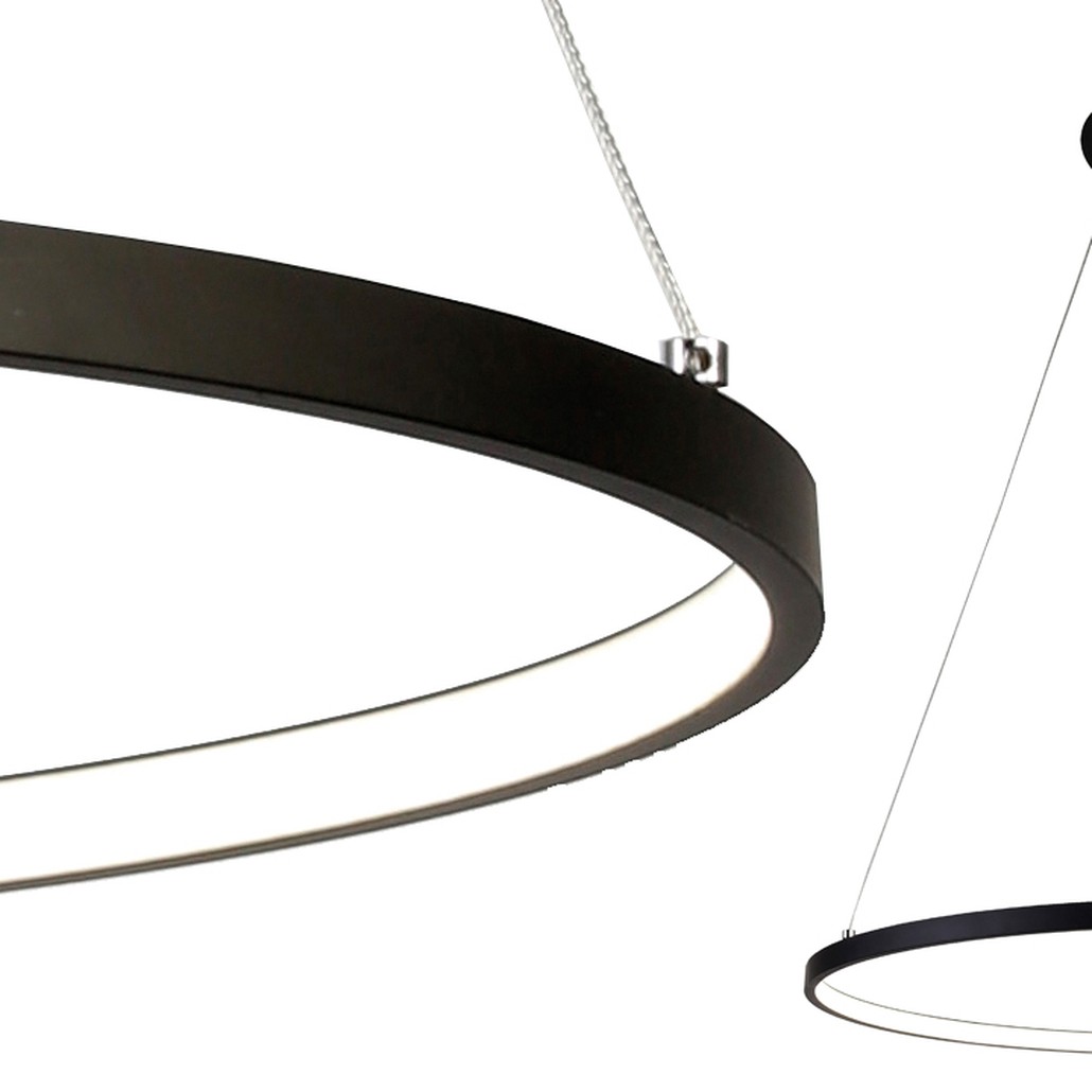 Люстра Ring Horizontal black
