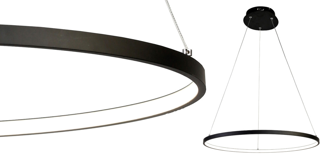 Люстра Ring Horizontal black