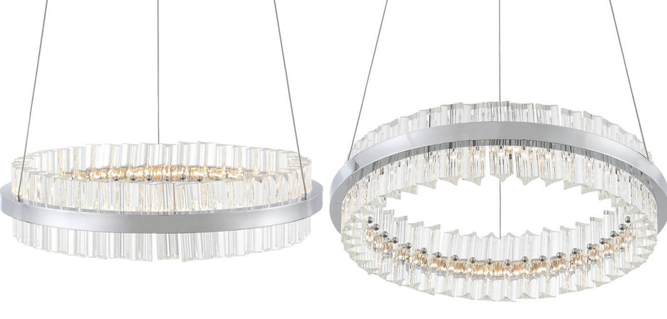 Люстра Ring Horizontal Chrome