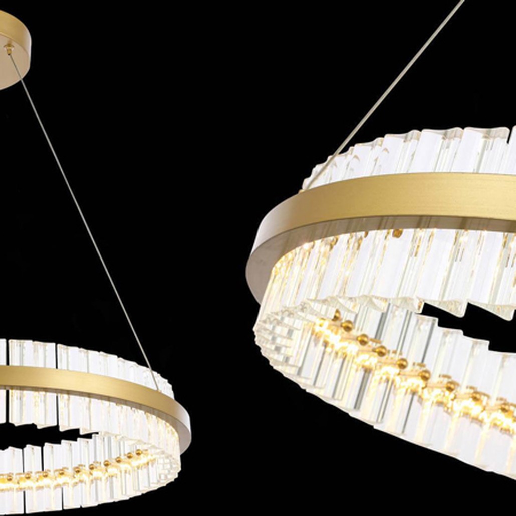 Люстра Ring Horizontal Gold
