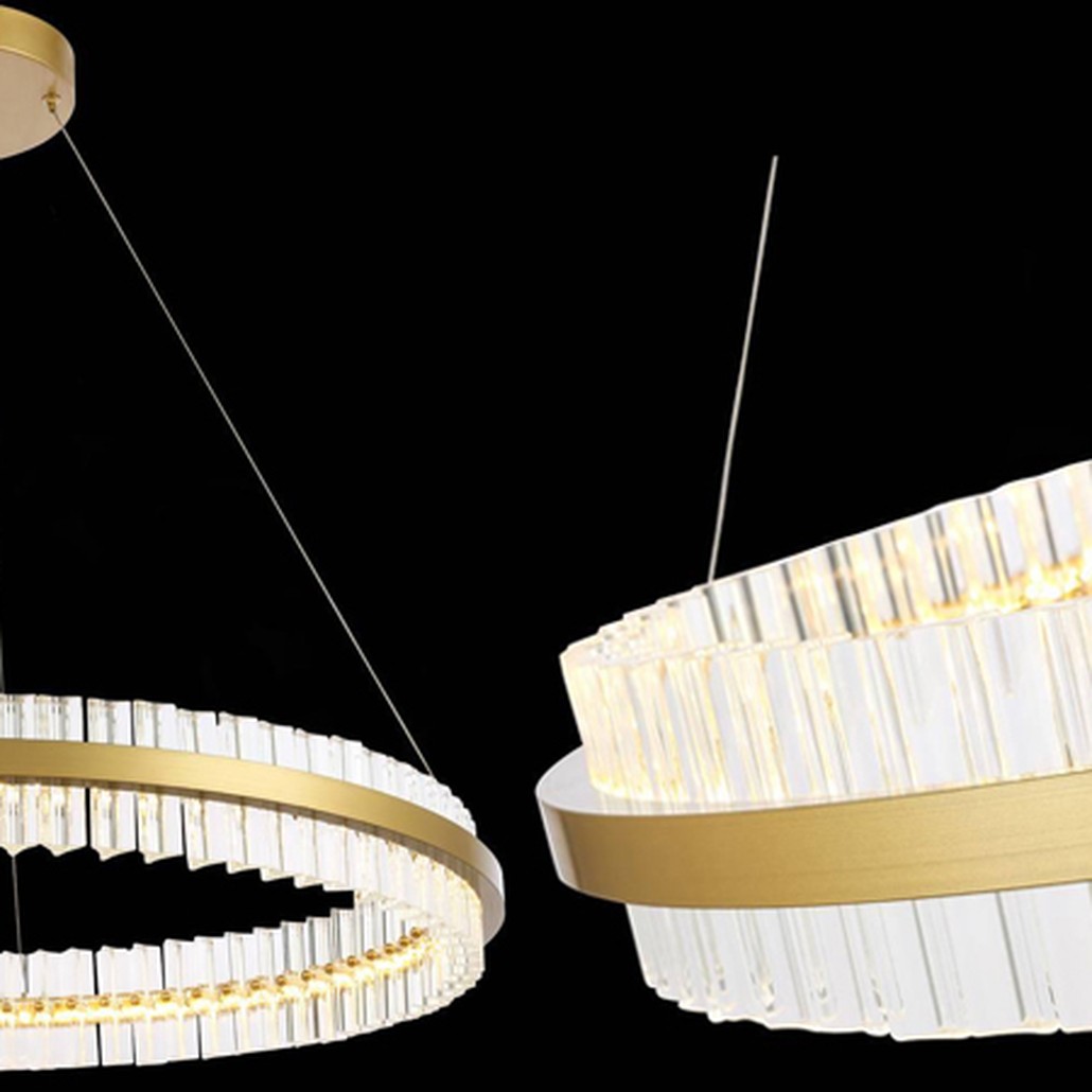Люстра Ring Horizontal Gold