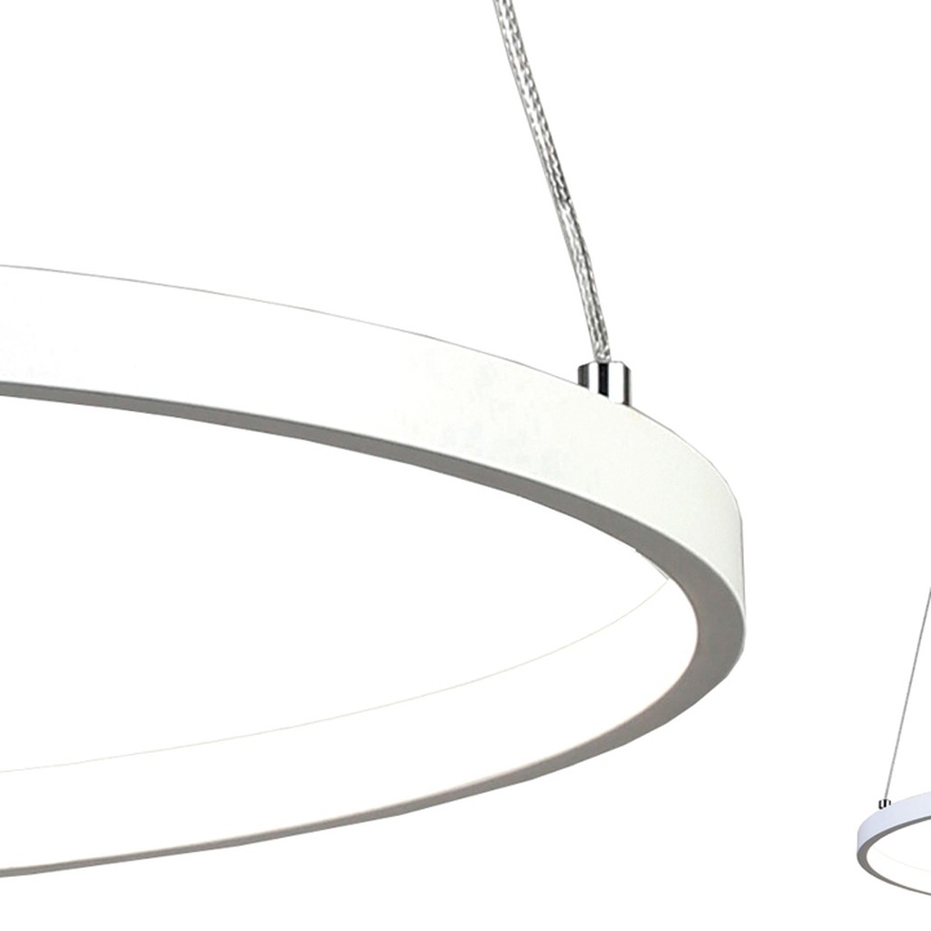 Люстра Ring Horizontal white