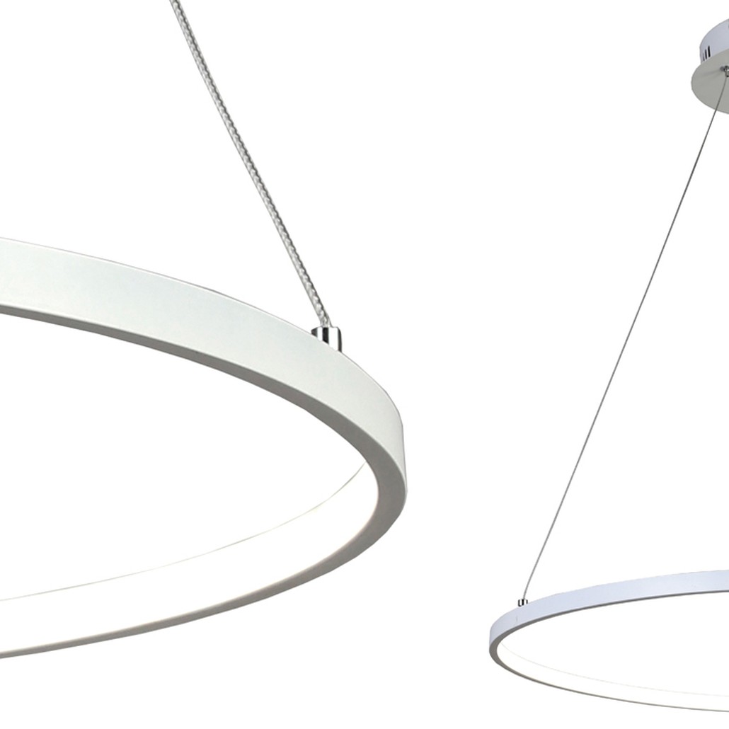 Люстра Ring Horizontal white