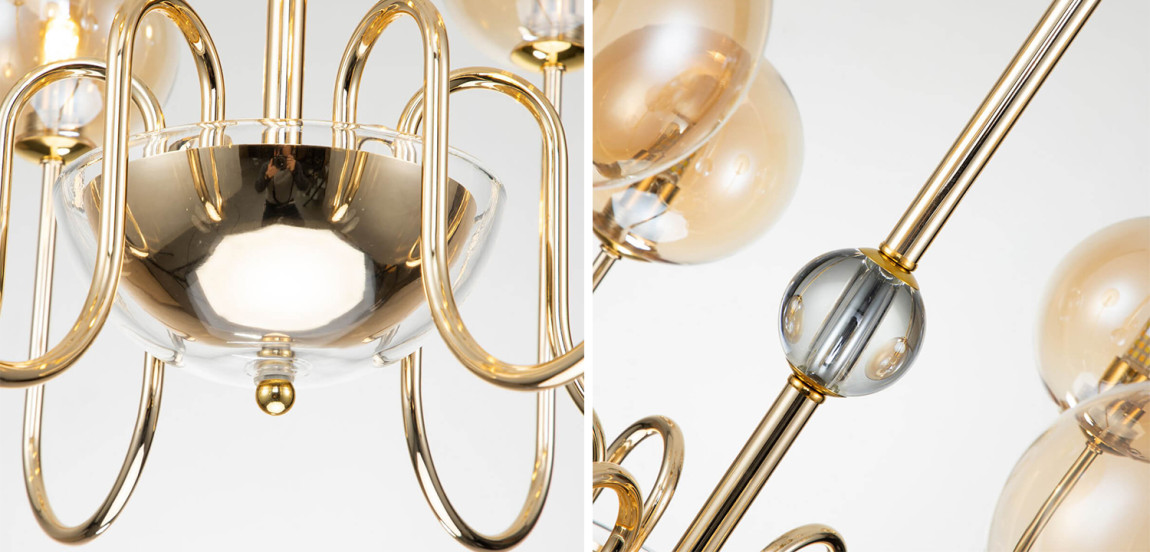 Люстра Sheiry Glass Ball Chandelier 6