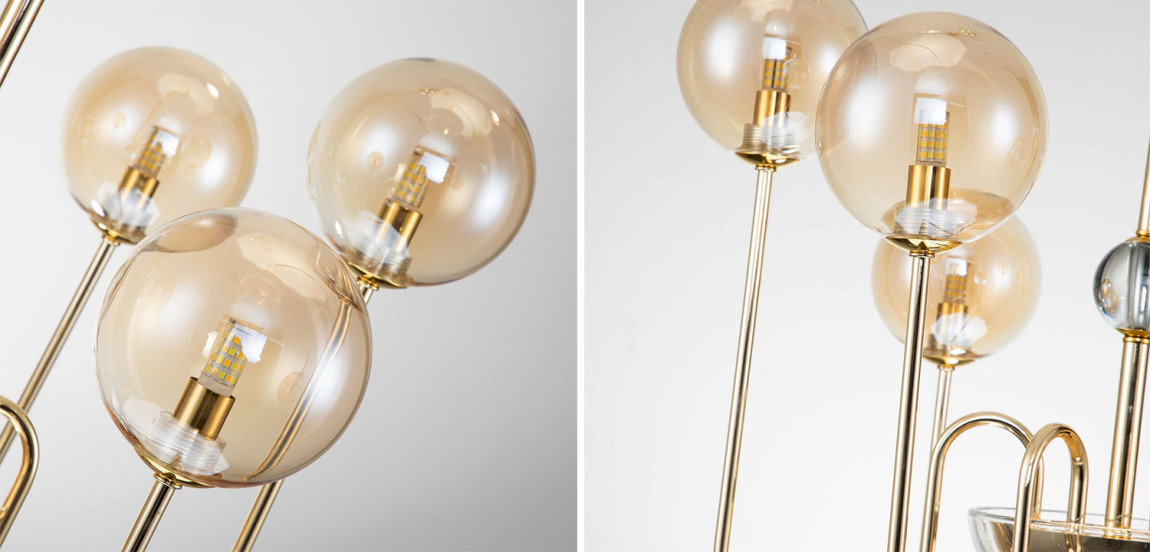 Люстра Sheiry Glass Ball Chandelier 6