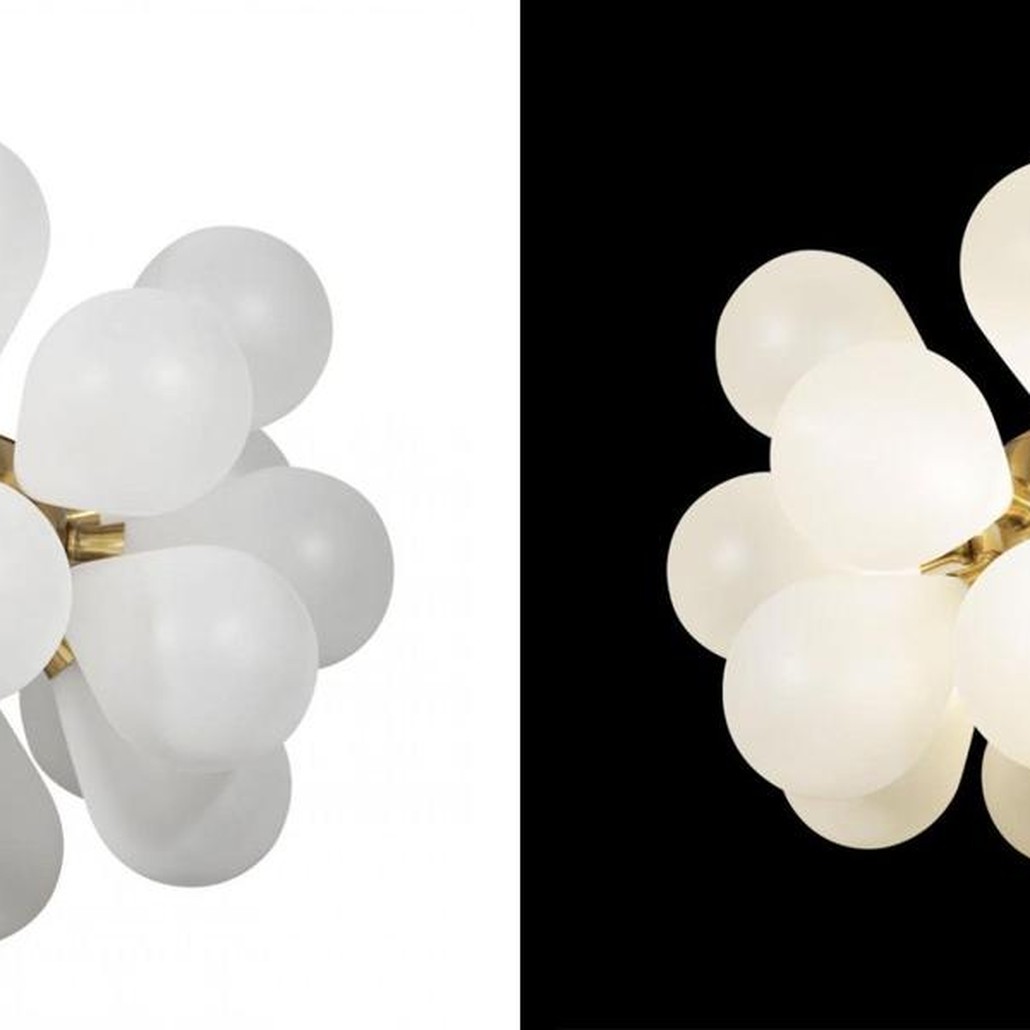 Люстра Simonet Chandelier White 55 см