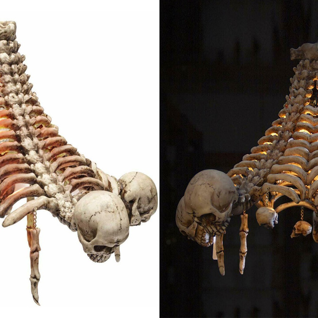 Люстра Skulls and Bones Chandelier