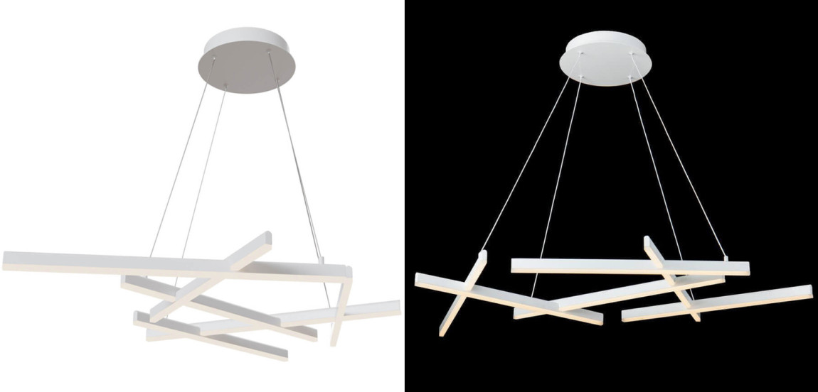 Люстра Smeragde Light Chandelier white