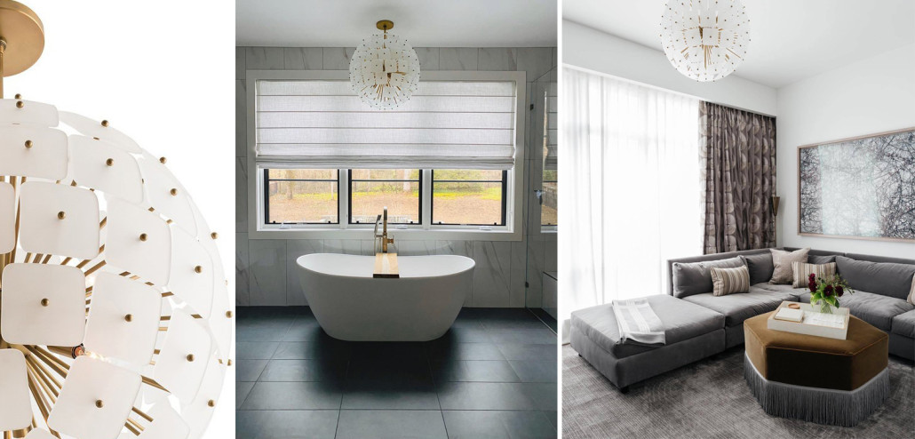 Люстра Sputnik Square Matt Chandelier