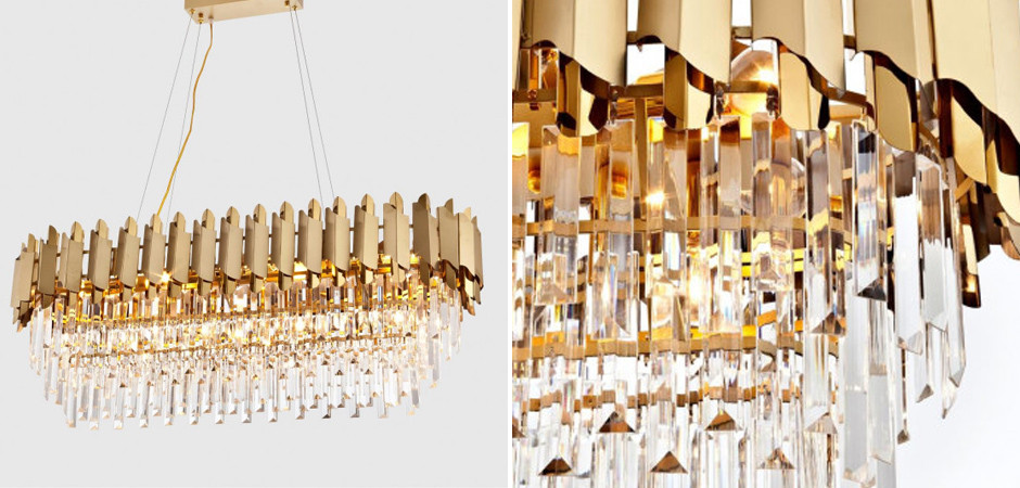 Люстра Tarascon Латунь